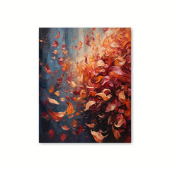Fallen Leaves Canvas Painting Poster Modern Art Wall Decor