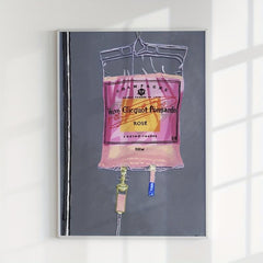 Pink Preppy Wall Art 12x16inches