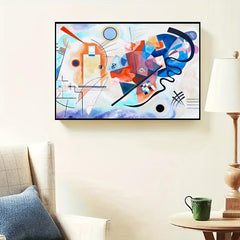Nordic Art Canvas Print Poster Romania Kandinsky Abstract Painting