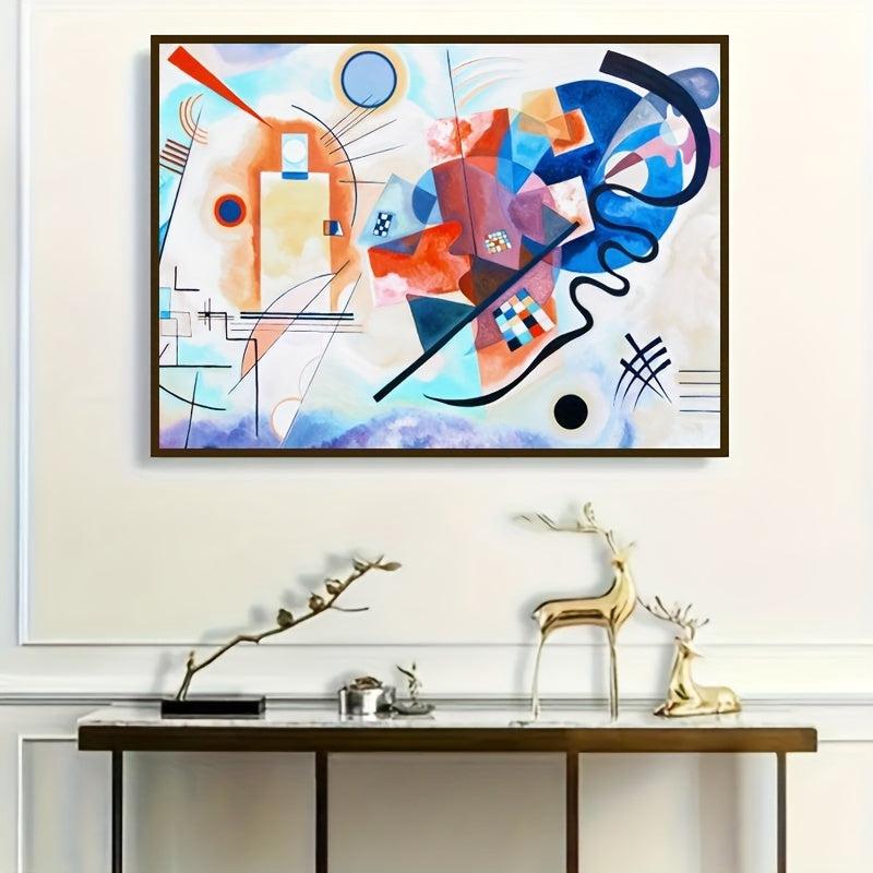 Nordic Art Canvas Print Poster Romania Kandinsky Abstract Painting