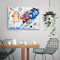 Nordic Art Canvas Print Poster Romania Kandinsky Abstract Painting