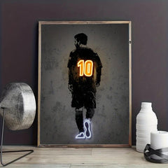 Football Player Sports Canvas Painting