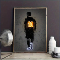Football Player Sports Canvas Painting