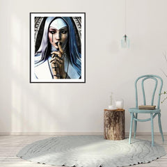 5D Diamond Painting Kits Devil Skull Full Round Drill Art Paint By Number