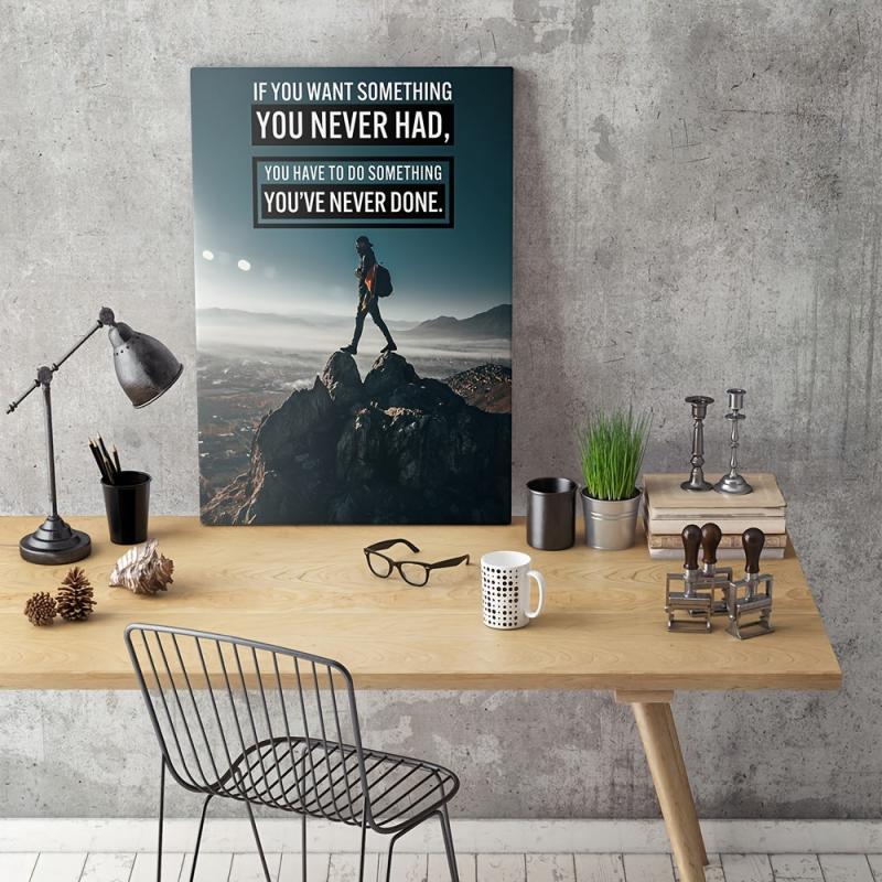 6PCs Wonder Landscape Motivational Quotes Posters Modern Art Office Decor