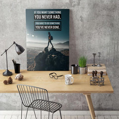 6PCs Wonder Landscape Motivational Quotes Posters Modern Art Office Decor