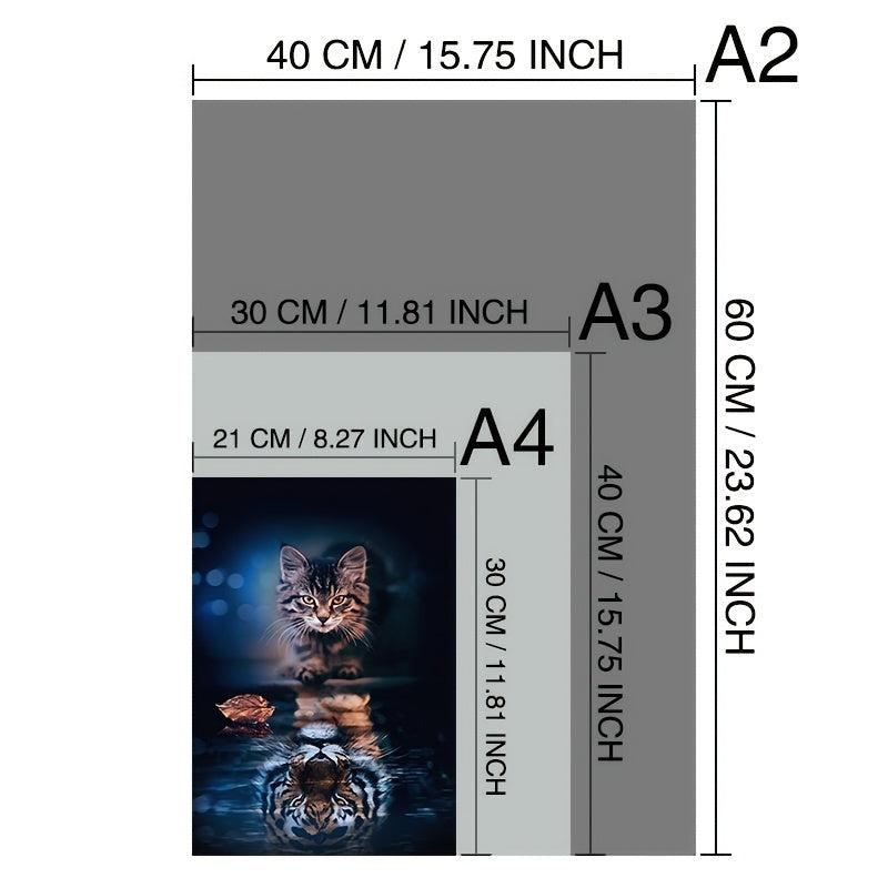 Canvas Poster Cat Tiger Wall Art Decoration