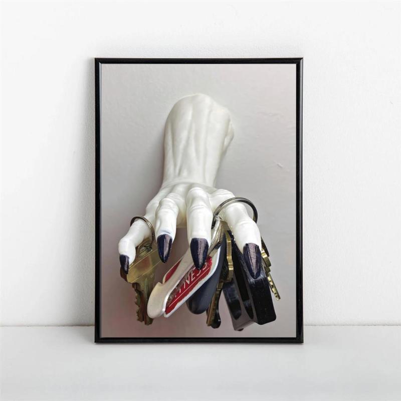 Canvas Poster Home Wall Decoration Halloween Key Jewelry Boy Girl Versions