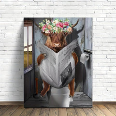 Cow 5D Diamond Painting Kit for Adults - DIY Full Drill Diamond Art