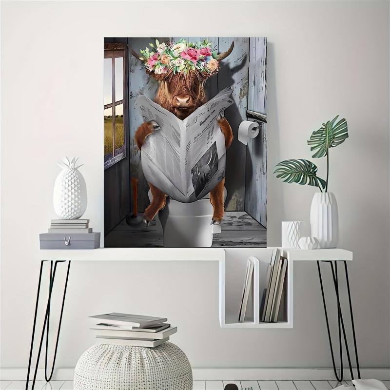 Cow 5D Diamond Painting Kit for Adults - DIY Full Drill Diamond Art