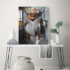 Cow 5D Diamond Painting Kit for Adults - DIY Full Drill Diamond Art