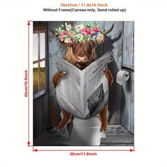 Cow 5D Diamond Painting Kit for Adults - DIY Full Drill Diamond Art