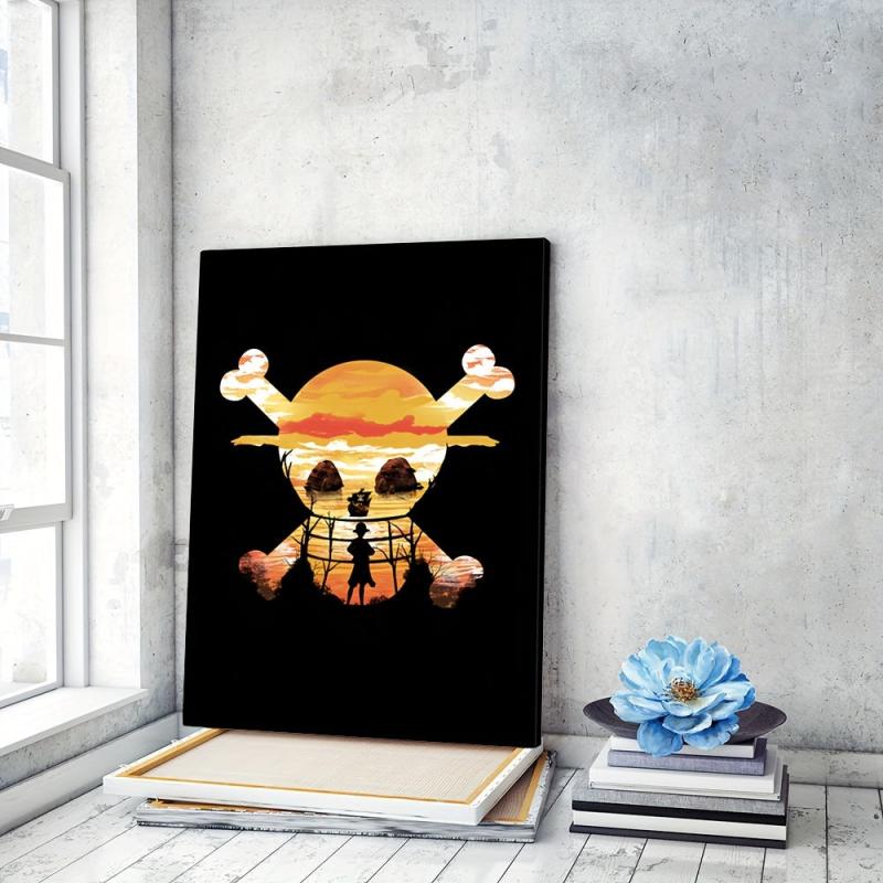 Japanese Anime Characters Canvas Poster - Room Decor Picture