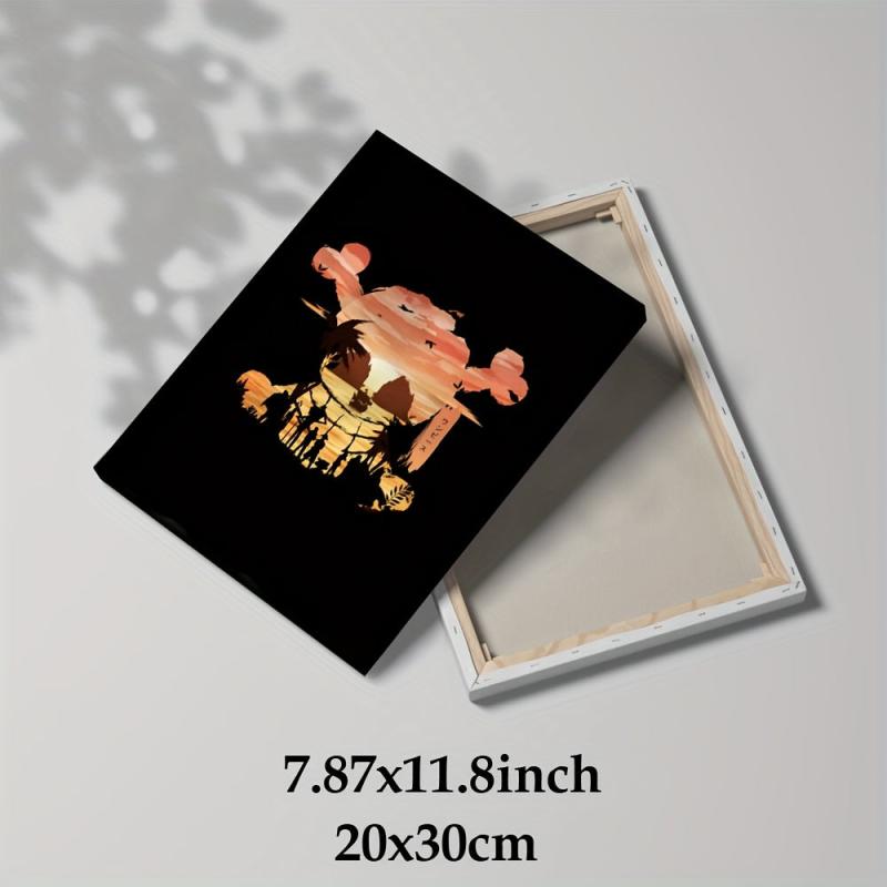 Japanese Anime Characters Canvas Poster - Room Decor Picture