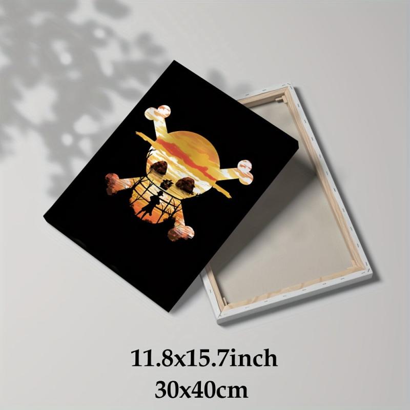 Japanese Anime Characters Canvas Poster - Room Decor Picture