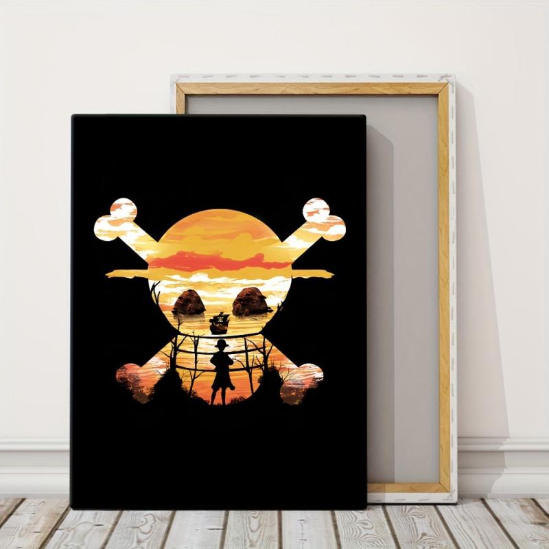 Japanese Anime Characters Canvas Poster - Room Decor Picture