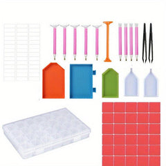 5D Diamond Painting Tool Kit DIY Rhinestone Art Painting Accessories