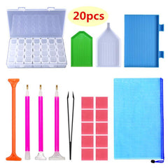 5D Diamond Painting Tool Kit DIY Rhinestone Art Painting Accessories