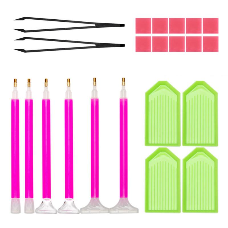 5D Diamond Painting Tool Kit DIY Rhinestone Art Painting Accessories