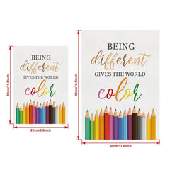 Modern Art Diversity Wall Art Watercolor Canvas Painting