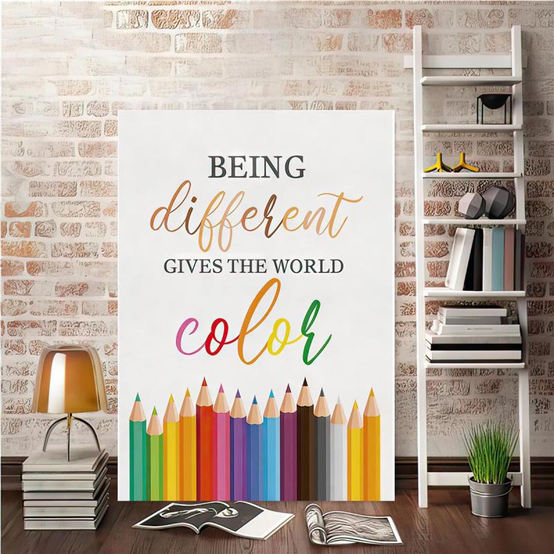 Modern Art Diversity Wall Art Watercolor Canvas Painting