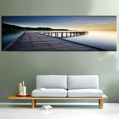 Romantic Bay Scenery HD Canvas Painting Art Posters for Home Decor