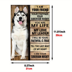 Dog Painting On Canvas Wall Art I Am Your Dog Canvas Poster