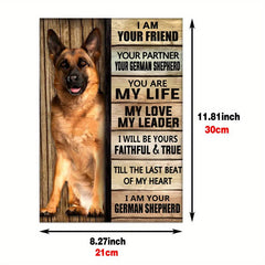 Dog Painting On Canvas Wall Art I Am Your Dog Canvas Poster