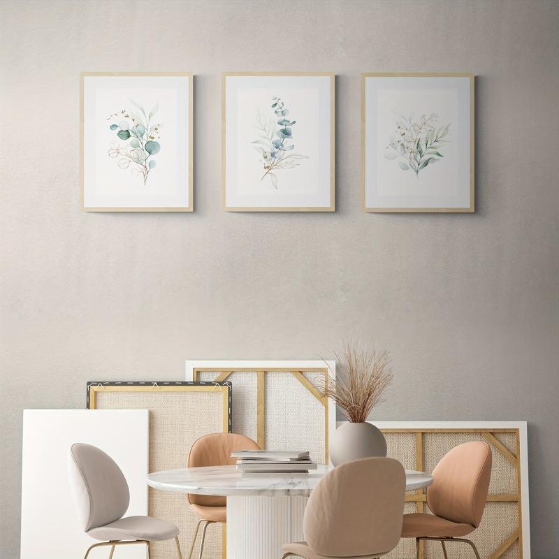 Nordic Style Leaves Modern Wall Decor Set