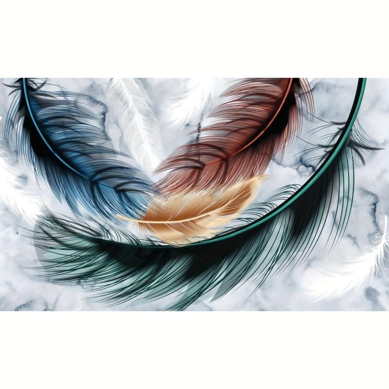 Feather Diamond Painting for Home Decor and Gift Giving