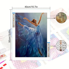 Ballet Diamond Painting Kit for Adults DIY 5D Diamond Art Kit