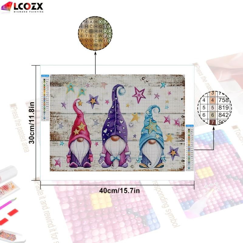 Christmas Rhinestone Painting Kit - Diamond Art with Sparkling Rhinestones
