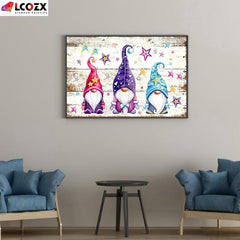 Christmas Rhinestone Painting Kit - Diamond Art with Sparkling Rhinestones