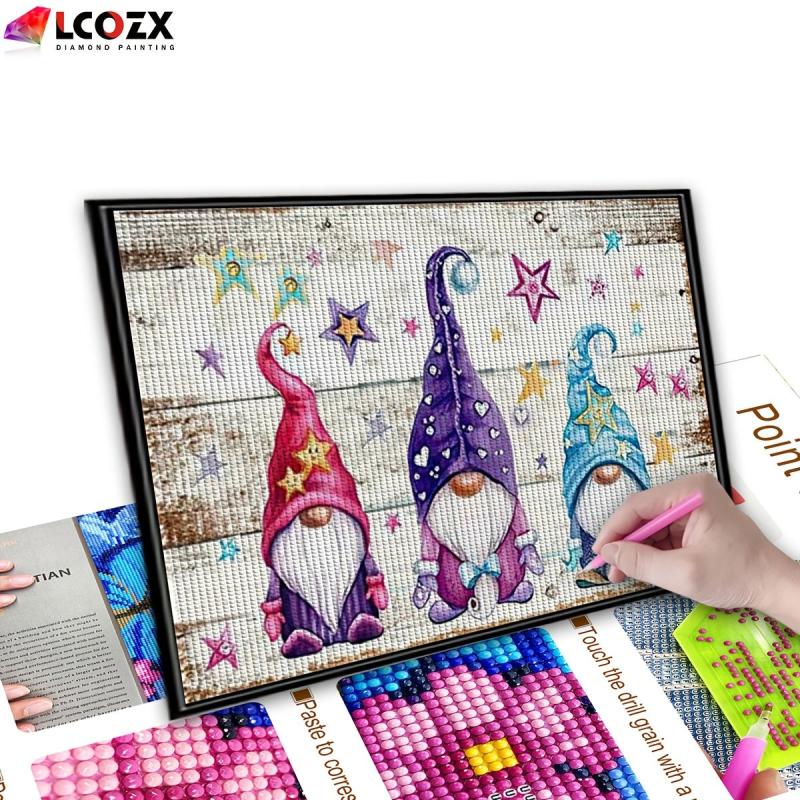 Christmas Rhinestone Painting Kit - Diamond Art with Sparkling Rhinestones