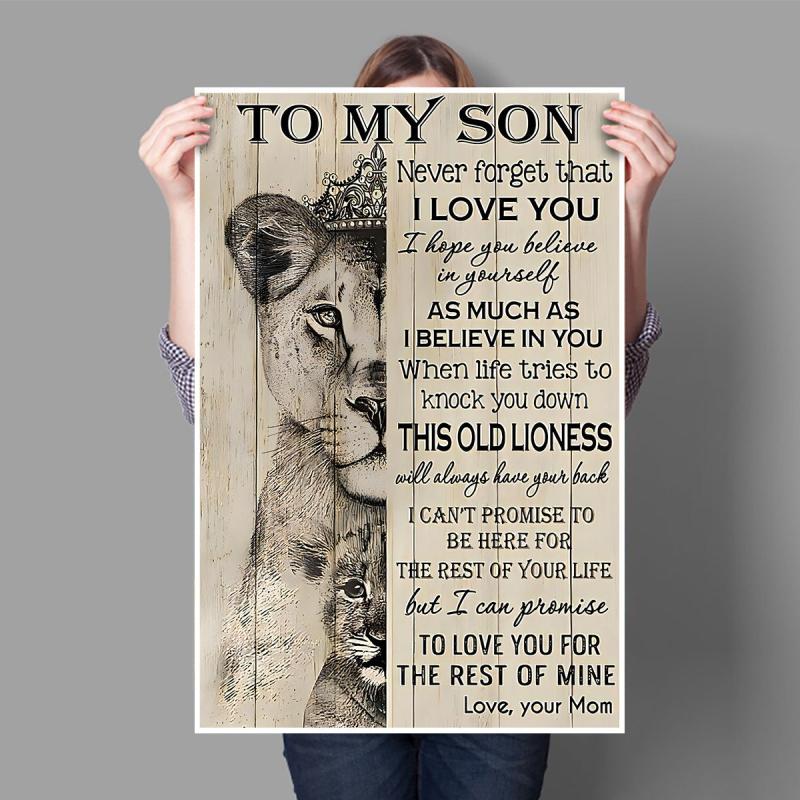 Lion Canvas Print To My Sun Canvas Wall Art