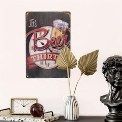 Vintage Bar Tin Sign If Something Offends You Let Us Know Funny Laugh