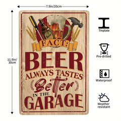 Vintage Bar Tin Sign If Something Offends You Let Us Know Funny Laugh