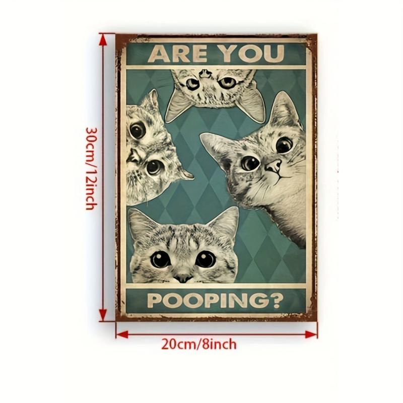 Canvas Poster Three Kittens Abstract Wall Painting Ideal Gift
