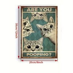 Canvas Poster Three Kittens Abstract Wall Painting Ideal Gift
