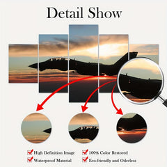 5pcs Canvas Art Fighter Home Decor Gift Bedroom Wall Art Fall Decor