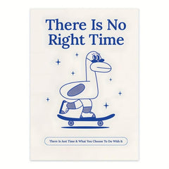 Skateboard Duck Canvas Art Poster for Home Decor