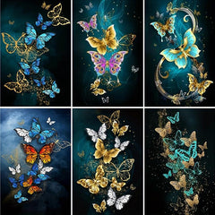 Butterfly 5D Diamond Painting Kit for Adults DIY Paint Full Drill Diamonds