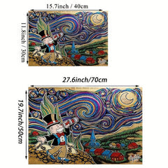 Starry Sky Monopoly Dollars Money Painting On Canvas Wall Art