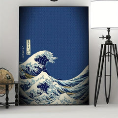 Japanese Ocean Canvas Art for Modern Decor
