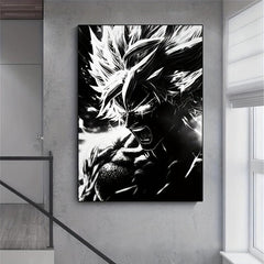 2pcs Anime Posters Vintage Home Room Art Canvas Painting Children Gift