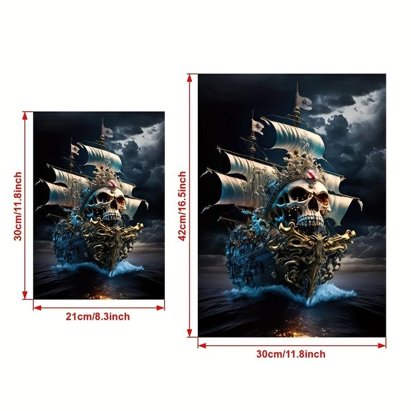 Canvas Poster Pirate Art Ideal Gift Bedroom Living Room Decor