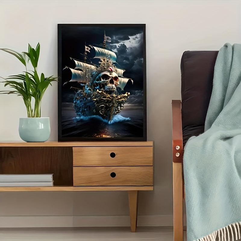 Canvas Poster Pirate Art Ideal Gift Bedroom Living Room Decor
