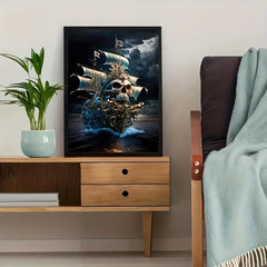 Canvas Poster Pirate Art Ideal Gift Bedroom Living Room Decor
