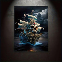 Canvas Poster Pirate Art Ideal Gift Bedroom Living Room Decor