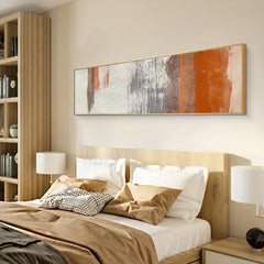 Abstract Orange Wall Art Home Decoration Poster Gift Bedroom Living Room Bathroo